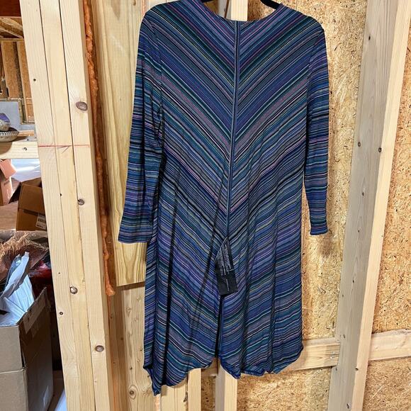 NWT BCBG MAXAZRIA $198 size S - M Carmela Striped Jersey Dress - Picture 5 of 8